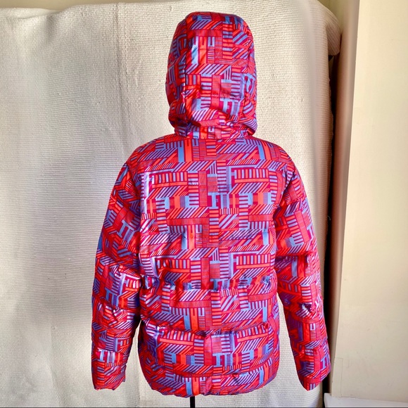 Adidas L Rare Retro 90s Print Down Puffer Jacket - Picture 4 of 8